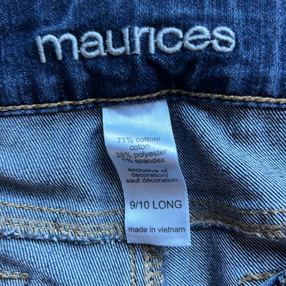 Clean denim. No distress - Picture 2 of 3